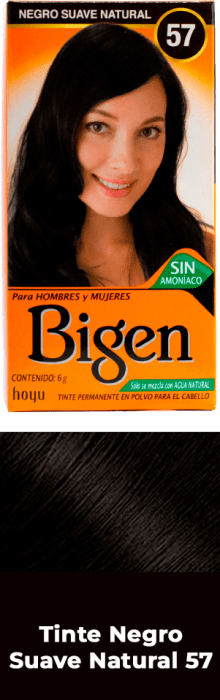 BIGEN tinte-Negro Suave Natural 57